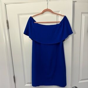 Charles Henry Medium Blue Dress